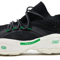 Reebok DMX Fusion Black Basil Green White Shoe Sneaker Trainer