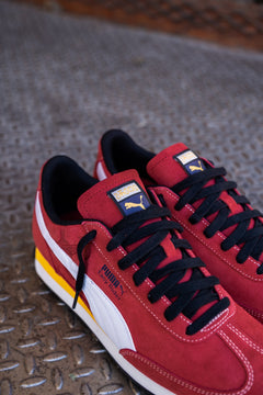 Mens Puma Easy Rider Road to Unity (Dark Crimson/Puma White)