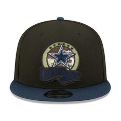 New Era Dallas Cowboys '22 Navy Blue Army Yellow Camo 9Fifty 950 Patch Snapback