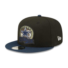 New Era Dallas Cowboys '22 Navy Blue Army Yellow Camo 9Fifty 950 Patch Snapback