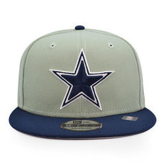 New Era Dallas Cowboys Gray Navy Blue White 9Fifty 950 Patch Snapback Cap Hat