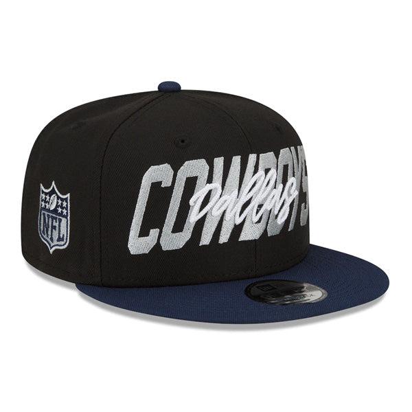 New Era Dallas Cowboys '22 Draft Blue White Gray 9Fifty 950 Patch Snapback Hat