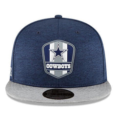 New Era Dallas Cowboys '18 Gray White 9Fifty 950 Patch Snapback Cap Hat