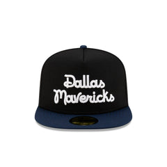 New Era Dallas Mavericks Dashmark Mesh Black White Blue Gray 59Fifty 5950 Fitted