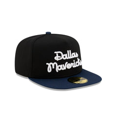 New Era Dallas Mavericks Dashmark Mesh Black White Blue Gray 59Fifty 5950 Fitted