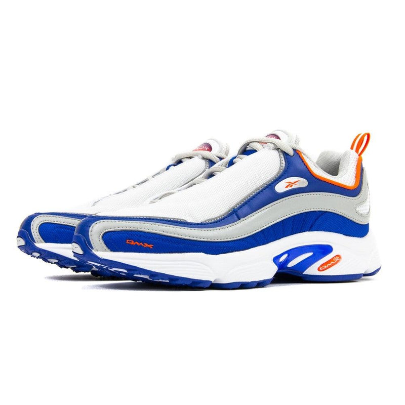 Reebok Daytona DMX White Blue Move Grey Lava Orange Sneaker Shoe Trainer