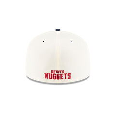 New Era Denver Nuggets Mascot White Blue Gray 59Fifty 5950 Patch Fitted Cap Hat