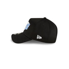 New Era Detroit Lions Black White Blue Gray 9Forty 940 Patch Snapback Cap Hat