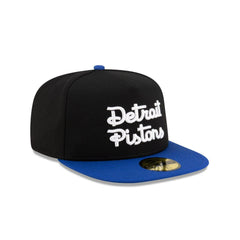 New Era Detroit Pistons Dashmark Mesh Black White Blue Gray 59Fifty 5950 Fitted