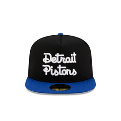 New Era Detroit Pistons Dashmark Mesh Black White Blue Gray 59Fifty 5950 Fitted