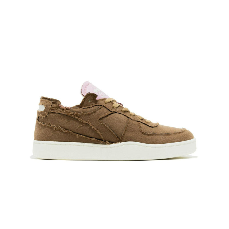 Diadora Mi Basket Row Cut Italia Valdilana Tan Beige White 201.177829 Sneaker