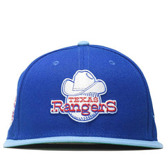 New Era Texas Rangers Diet Starts Monday '95 ASG Blue Green 59Fifty Fitted Hat