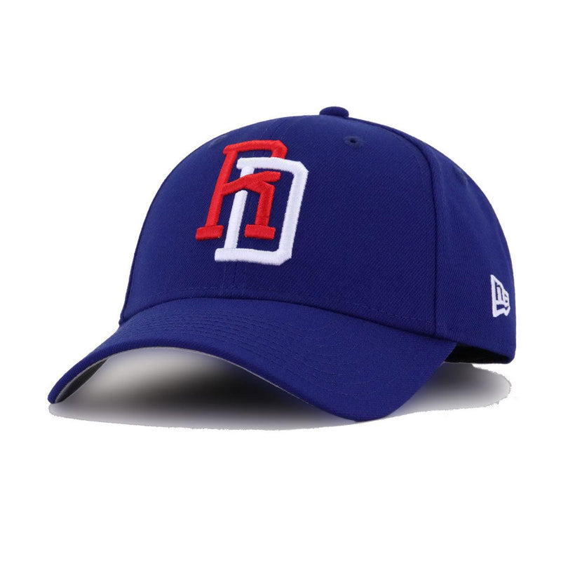 New Era Dominican Republic Light Royal Blue White Red 59Fifty 5950 Patch Fitted