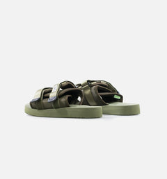Suicoke Double Strap Moto Cab Olive Green OG-056CAB-OLV Slide Slippers Sandals