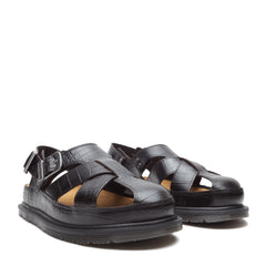 ARCHIVE FISHERMAN SANDALS - CROC EMBOSS