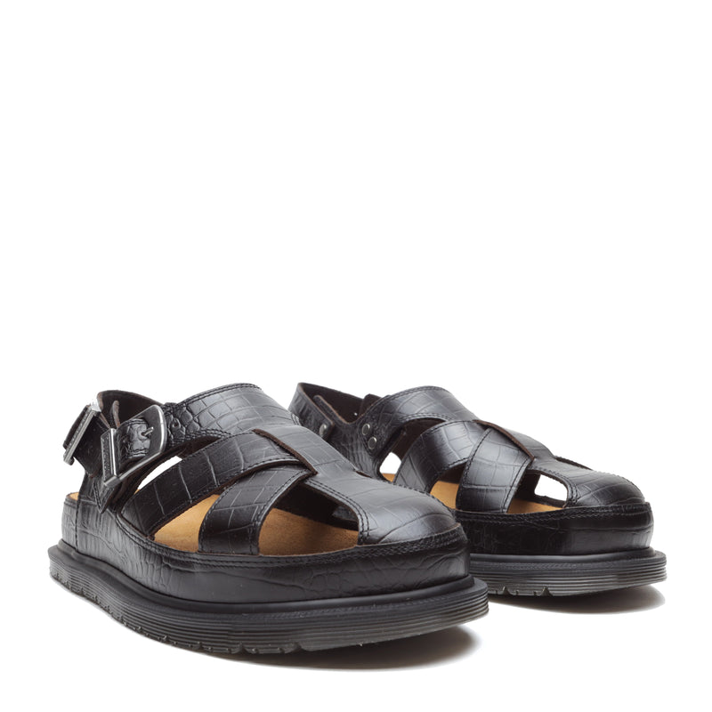 ARCHIVE FISHERMAN SANDALS - CROC EMBOSS