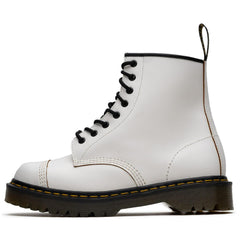 Dr. Martens 1460 Bex Toe Cap White Quilon Black Grey 27386100 Sneaker Shoe