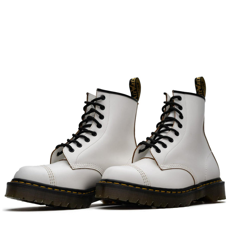 Dr. Martens 1460 Bex Toe Cap White Quilon Black Grey 27386100 Sneaker Shoe