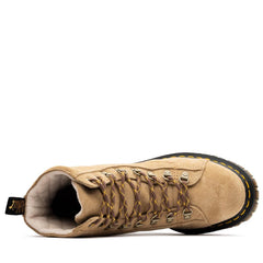 Dr. Martens Barton Suede Boots Sand Snow Rain Brown Beige Black 27797273 Casual