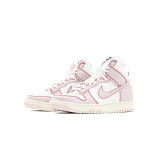 Nike Dunk Hi 1985 Summit White Barely Rose Red Grey Sneaker Shoe Trainer