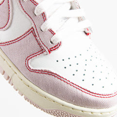 Nike Dunk Hi 1985 Summit White Barely Rose Red Grey Sneaker Shoe Trainer