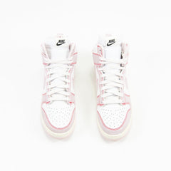 Nike Dunk Hi 1985 Summit White Barely Rose Red Grey Sneaker Shoe Trainer