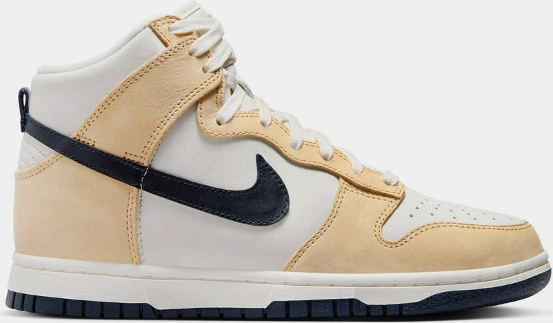 Wmns Nike Dunk High Premium Sail Obsidian Sesame Beige Black DX2044-101 Sneaker