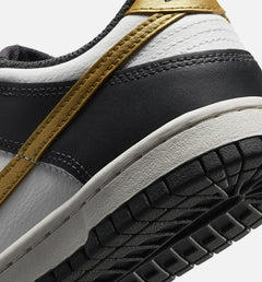 Kids Nike Dunk Low GS Summit White Anthracite Metallic Gold HV2533-100 Sneaker