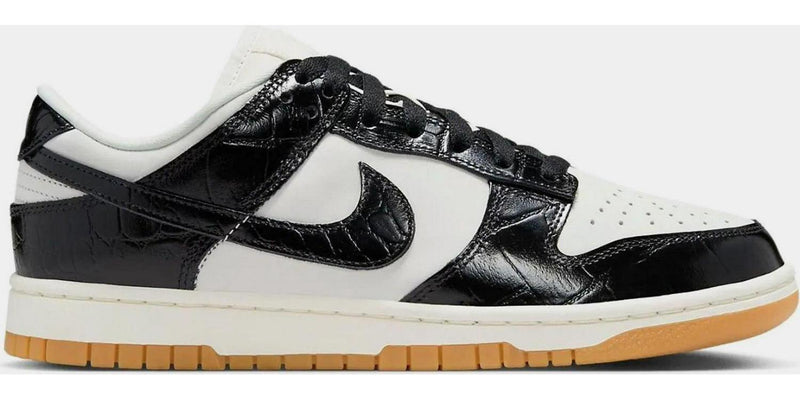 Wmns Nike Dunk Low LX Black Phantom Gum Brown White FJ2260 Sneaker Shoe Trainer