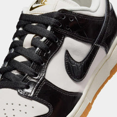 Wmns Nike Dunk Low LX Black Phantom Gum Brown White FJ2260 Sneaker Shoe Trainer