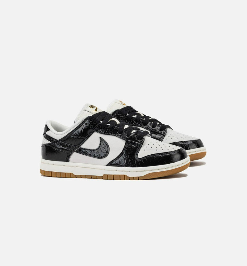 Wmns Nike Dunk LX Phantom Black Sail White Gum Light Brown FJ2260-003 Sneaker