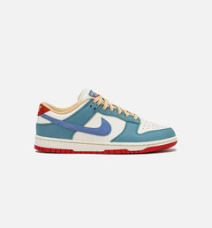 Nike Dunk Low Premium Sail White GreenBlue Red Beige HJ9112-110 Sneaker Shoe