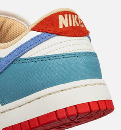 Nike Dunk Low Premium Sail White GreenBlue Red Beige HJ9112-110 Sneaker Shoe