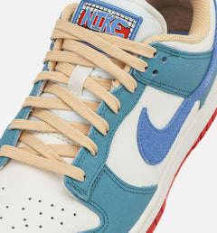 Nike Dunk Low Premium Sail White GreenBlue Red Beige HJ9112-110 Sneaker Shoe