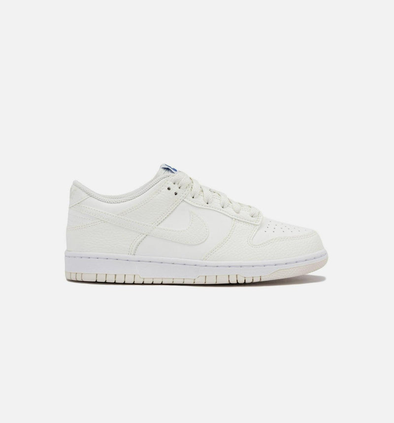Kids Nike Dunk GS Sail White Blue FV7472-100 Sneaker Shoe Trainer