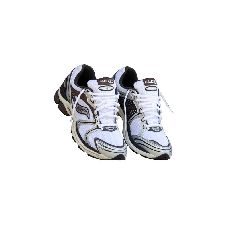 Mens Saucony Progrid Triumph 4 (Silver/Chrome)