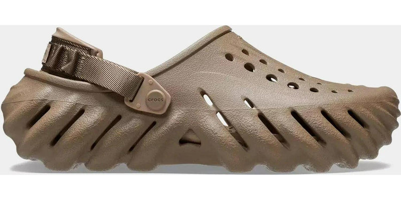 Kids Echo Clog PS GS Lifestyle Sandals Brown 208190-260 Slip on Slipper