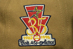New Era Houston Astros Pirata Khaki Red Navy Yellow Gray 59Fifty 5950 Fitted Hat
