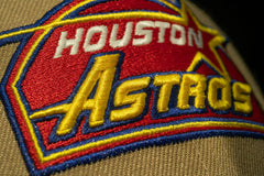 New Era Houston Astros Pirata Khaki Red Navy Yellow Gray 59Fifty 5950 Fitted Hat