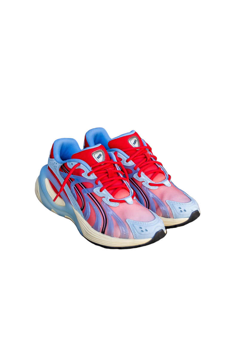 Mens Puma Inverse Unfiltered (Creamy Vanilla/For All Time Red/Light Blue)