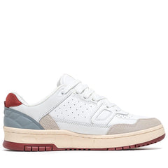 FILA Rissmo Low Lux White Ecru Red Blue Maroon Grey 1BM02499 127 Sneaker Shoe
