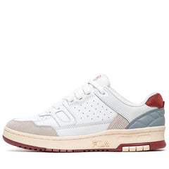 FILA Rissmo Low Lux White Ecru Red Blue Maroon Grey 1BM02499 127 Sneaker Shoe