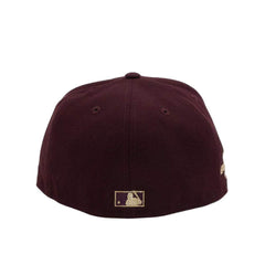New Era Texas Rangers 50th Anni Maroon Oceanside Blue Brown 59Fifty 5950 Fitted