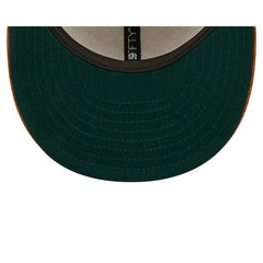 New Era Fall Corduroy Astros 17 Green Yellow Brown 59Fifty 5950 Patch Fitted