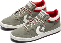 Converse Fastbreak Pro Mid Grey White Red Borwn A09186C Sneaker Shoe Trainer