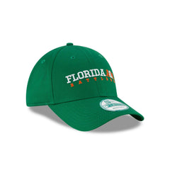 New Era Florida A and M Rattlers Green Orange White 9Forty 940 Patch Snapback