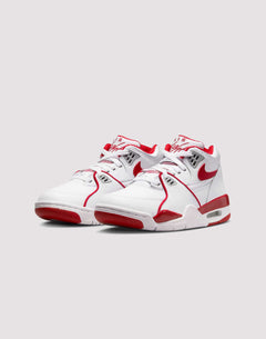Jordan Air Flight 89 "White/Varsity Red/Wolf Grey" Grade School Boys'