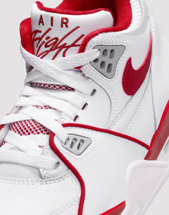 Jordan Air Flight 89 "White/Varsity Red/Wolf Grey" Grade School Boys'