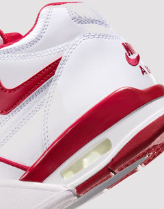 Jordan Air Flight 89 "White/Varsity Red/Wolf Grey" Grade School Boys'
