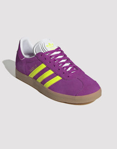 Adidas Originals Gazelle "Purple Burst/Solar Yellow/Off-White"